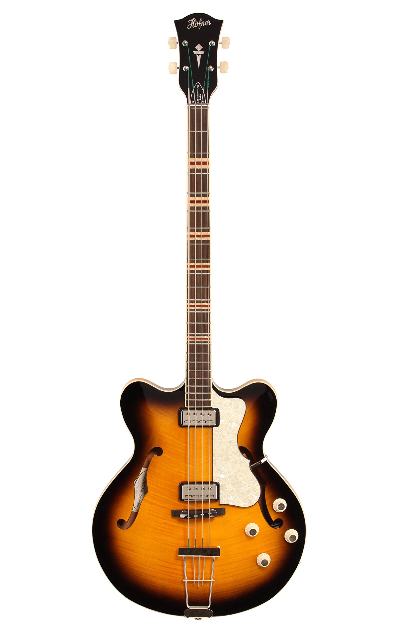 Hofner HCT kurzer Verythin Bass - Sunburst