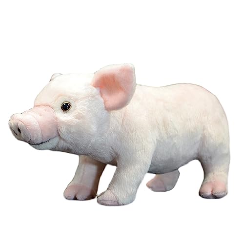 DANAIM 13,8 Zoll Schwein Stofftier Spielzeug Niedliche Rosa Schwein Plüschpuppe Weiches Umarmungskissen Schlafsofa Dekorative Geschenke for Kinder