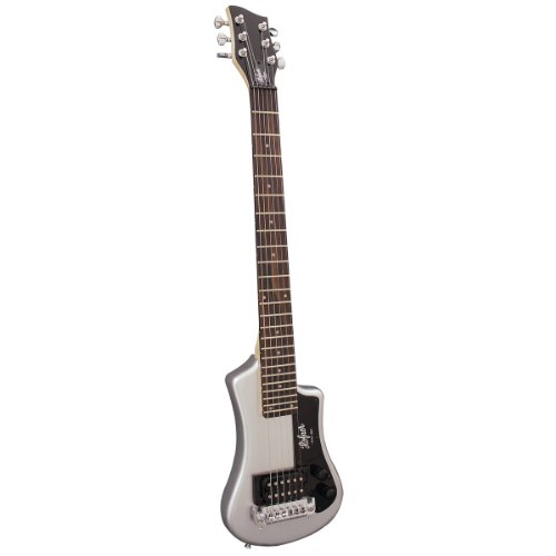 Höfner HCT Shorty Gitarre - Silber