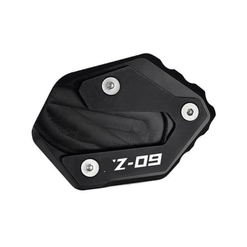 AXCAR Motorrad Ständer Fuß Seitenständer Vergrößerungsplatte Verlängerungsplatte Pad Für Y&amaha Für MT 09 Für MT09 Für FZ09 2013-2024 Ständer Stützpolster