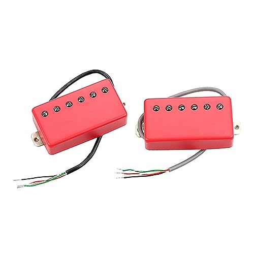 Alnico Humbucker Tonabnehmer E-Gitarre Humbucker Gravierte Blume Doppel Tonabnehmer E-Gitarre Zubehör E-Gitarre Humbucker Zubehör