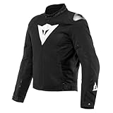 Dainese - Energyca Air Tex Jacket, Cordura Motorradjacke Herren, Abriebfeste Motorrad Jacke mit Winddichtem Futter, Atmungsaktive Jacke mit Austauschbarem Schulterschutz, Schwarz