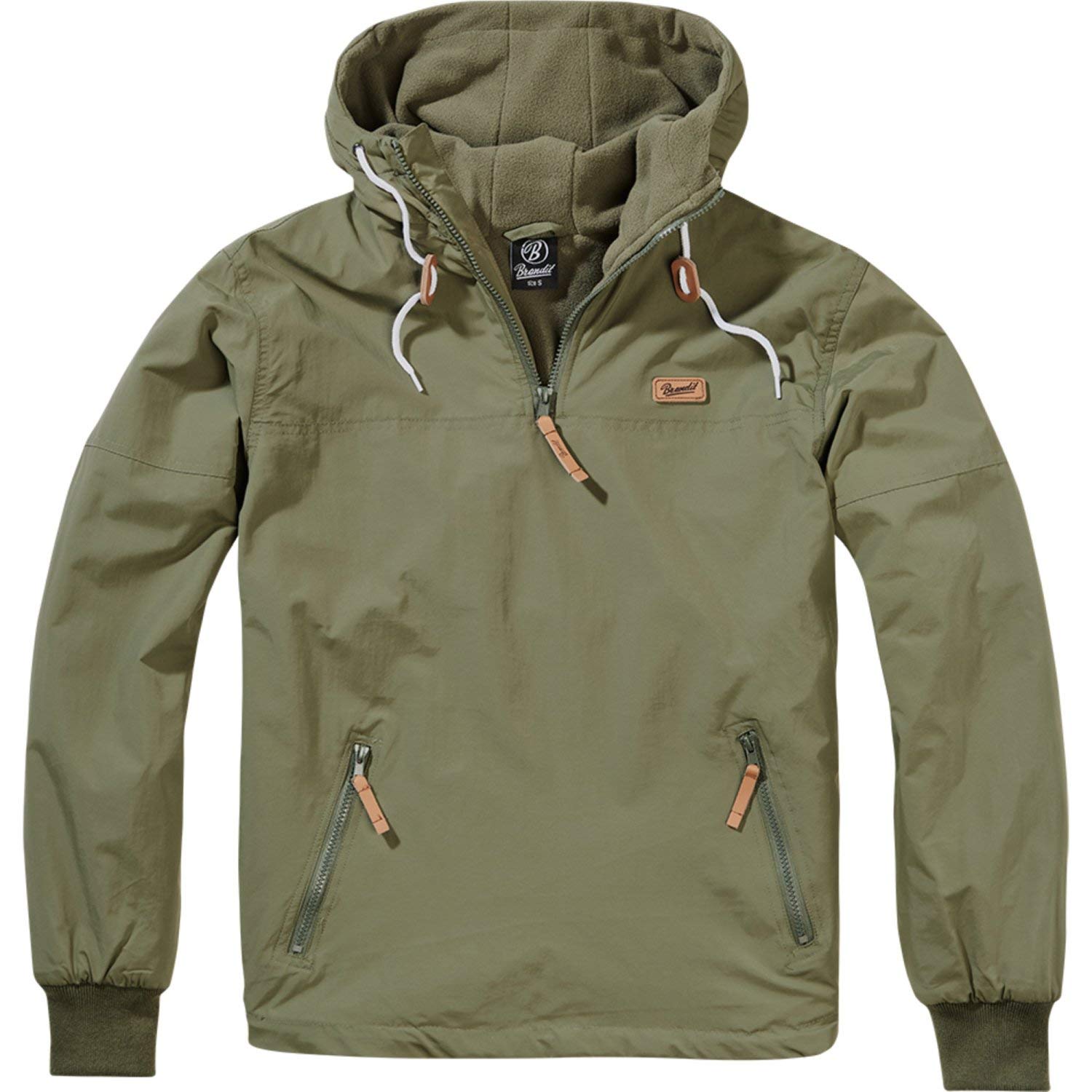 Brandit Herren Luke Windbreaker, Olive, XXL