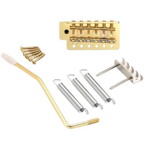 6 Saiten Gitarre Tremolo-System Brücke E-Gitarre Tremolo Brücke mit E-Gitarre Zubehör E-Gitarre Brücke