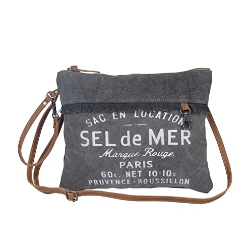 Myra Bag Misty Skies S-3943 Umhängetasche, schwarz