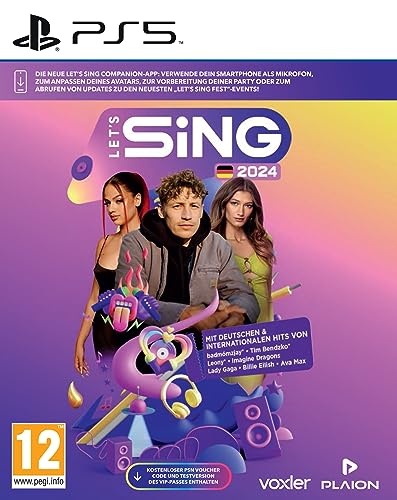 Let's Sing 2024 German Version (PlayStation 5) (AT-PEGI)