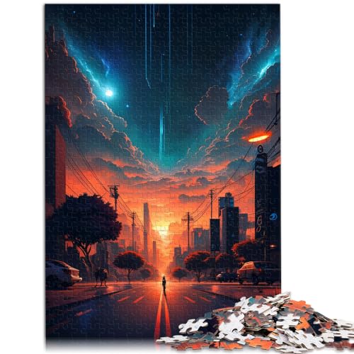 Puzzles als Geschenke world owner Lustige Puzzles für Erwachsene, 1000-teiliges Holzpuzzle mit passendem Poster und Wissensblatt, 1000 Teile (50 x 75 cm)