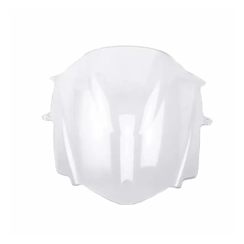 HSAJFEB Motorrad Motorrad-Doppelblasen-Windschutzscheibe Für Triumph Für Daytona 675 2013 2014 2015 2016 Windschild(Clear)