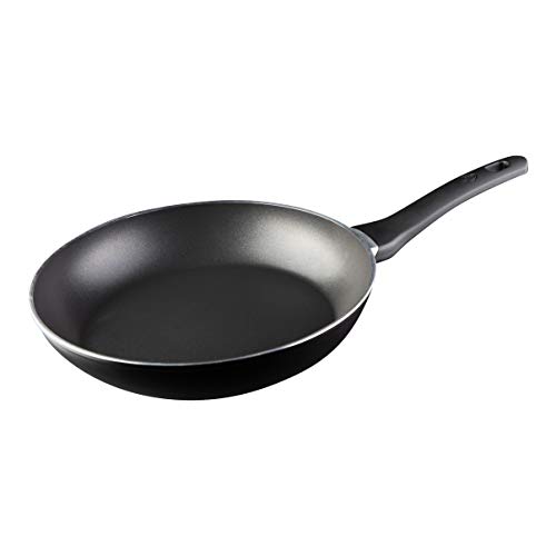 MasterChef Bratpfanne 24cm, Beschichtete Pfanne Induktion mit Hoher Rand, Kochtöpfe für Ceranfeld & alle Herdarten, Leicht zu Reinigen, Aluminium, Spülmaschinenfeste