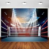 Boxen Ring Fotografie Spiel bühne Scheinwerfer interieur Stadion fitnessstudio Hintergrund männer Kampfsport Kampfsport Sport 300x200cm