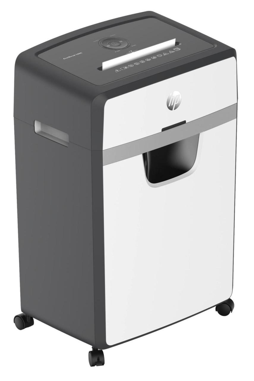 HP OneShred 16MC Aktenvernichter mit Partikelschnitt