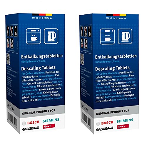 Gaggenau Kaffeemaschine Entkalker Tabletten (2 Boxen von 6 Tablets)