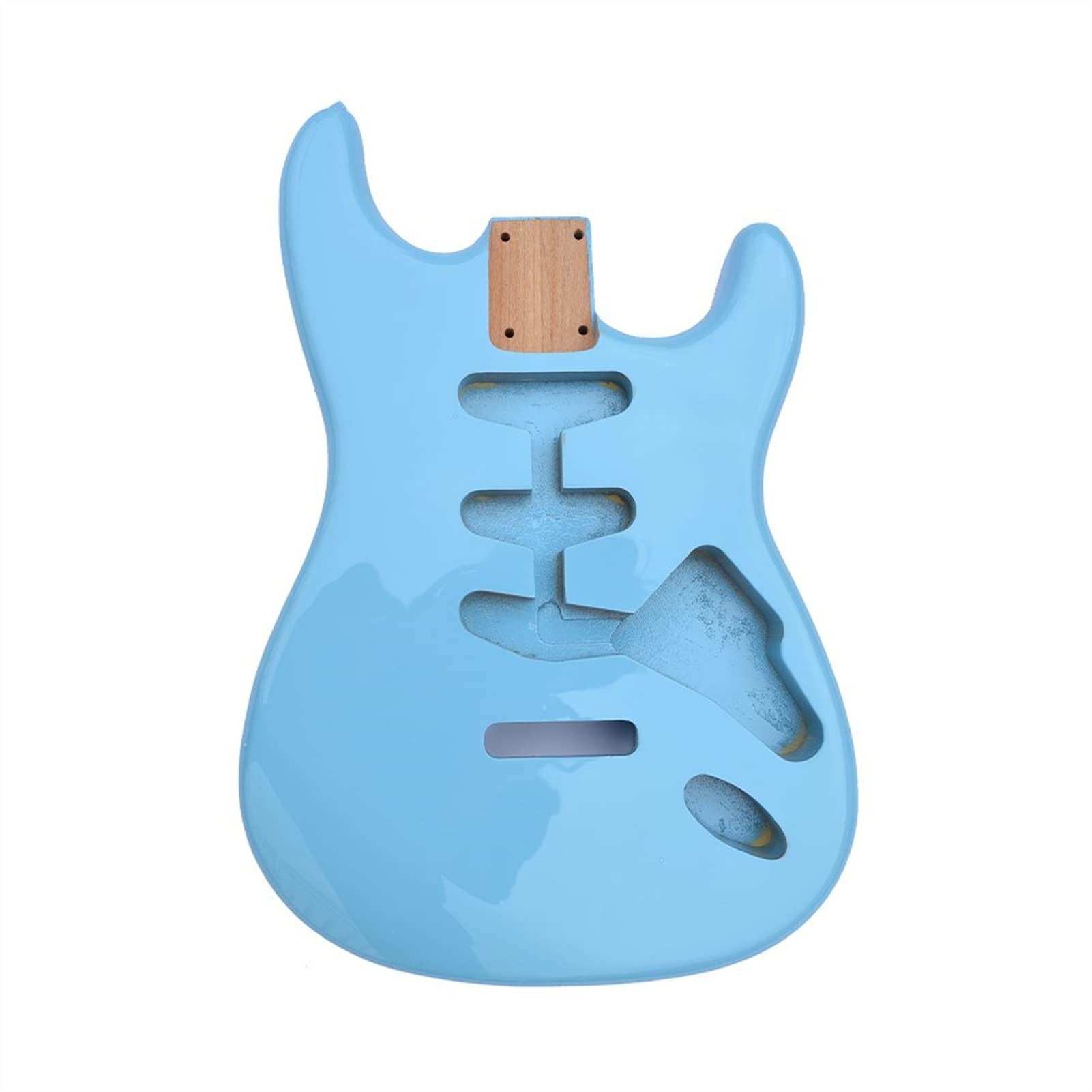 Gitarrenkörper Erlenwald SSS. Pickup-Gitarrenkörper In Blue-Farbe Für Ectric Guitar Ersatz Gitarrenkörper