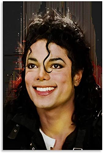 DIY Erwachsene Und Kinder Diamant Malerei Painting Kits Vollbohrer Michael Jackson und Picture Modern 5d Strass Bild Kristall Kunsthandwerk 11.8"x15.7"(30x40cm) Kein Rahmen