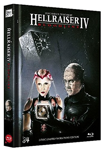 Hellraiser 4 - Bloodline - Uncut/Limited Workprint Edition/Mediabook (+ Bonus-DVD) [Blu-ray]