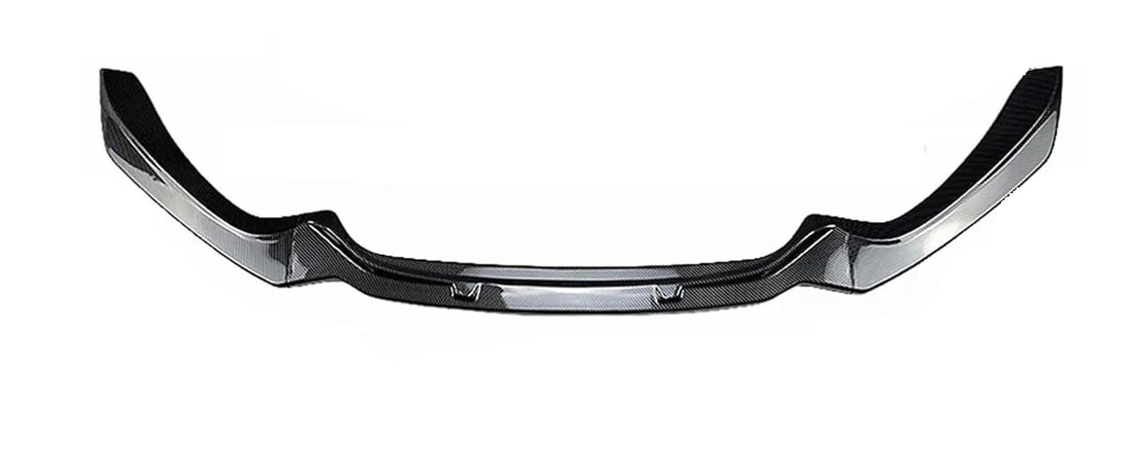 Splitter Für 1er F20 F21 2015~2019 118i 120i M135i M140i Performance Auto Frontschürze Lip Splitter Diffusor Body Kit Spoiler Frontlippe(Carbon Look)