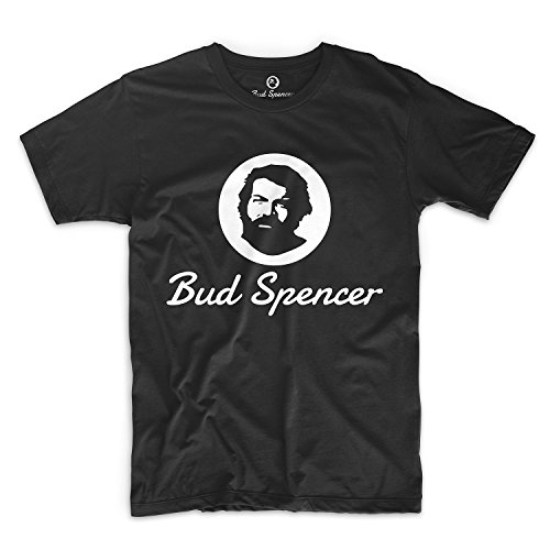 Bud Spencer Official - T-Shirt (XXL) , Farbe - Schwarz