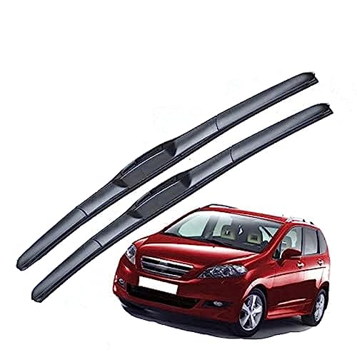 Scheibenwischer für Honda FR-V FRV 2004-2009 26‘’ 18”, Auto Scheibenwischer Vorne Und Hinten Wischerblätter Set Teile Ersatzwischblätter