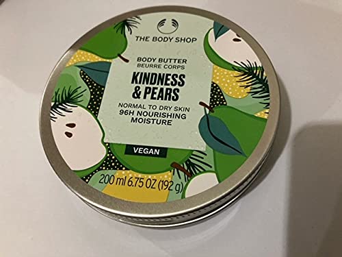 Kindness & Pears Body Butter 96 Stunden Feuchtigkeit normale bis trockene Haut, 200 ml