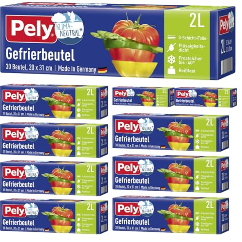 Pely Gefrierbeutel 2 Liter 30 St. x 10 STÜCK