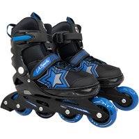 L.A. Sports Inline Skates, Polypropylen/Polyurethan, schwarz/blau