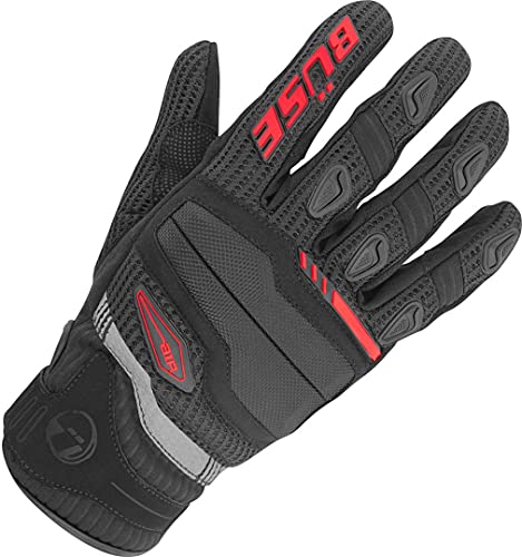 Büse Fresh Motorradhandschuhe 12 Schwarz/Rot