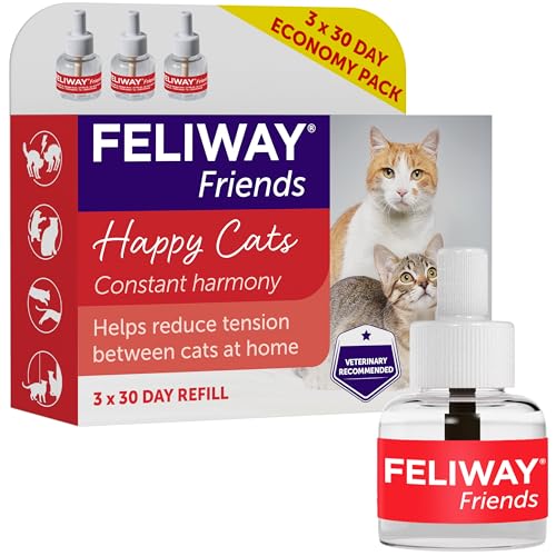 FELIWAY Freunde 3xRefill (3x48ml) - reduziert Konflikte und Spannungen zwischen Ihren Katzen