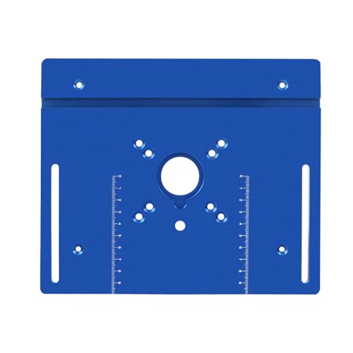 Aluminium Oberfrästisch Einsatzplatte Metall Router Tisch für Holzbearbeitung Bänke Oberfräsplatte Holz Werkzeug Fräsen Trimmen