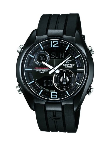 Casio Herren-Armbanduhr XL Edifice Analog - Digital Quarz Kautschuk ERA-100PB-1AVUEF