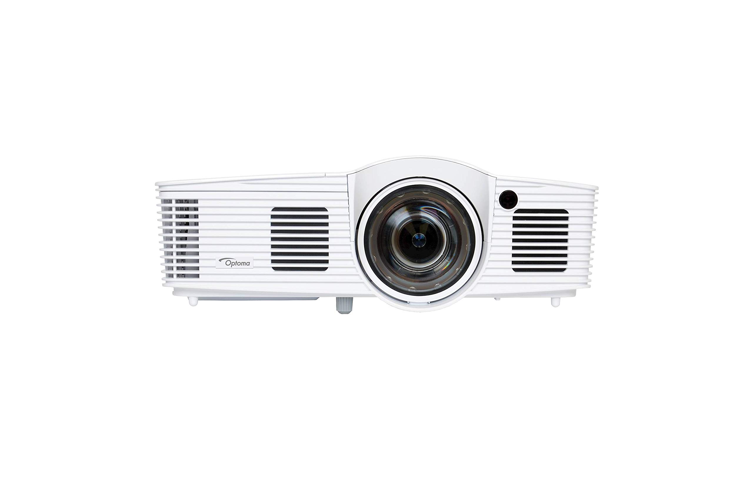 Optoma EH200ST DLP-Projektor (Kurzdistanz, 1080p, 3000 Lumen, 20.000:1 Kontrast, 2X HDMI, MHL) Weiß