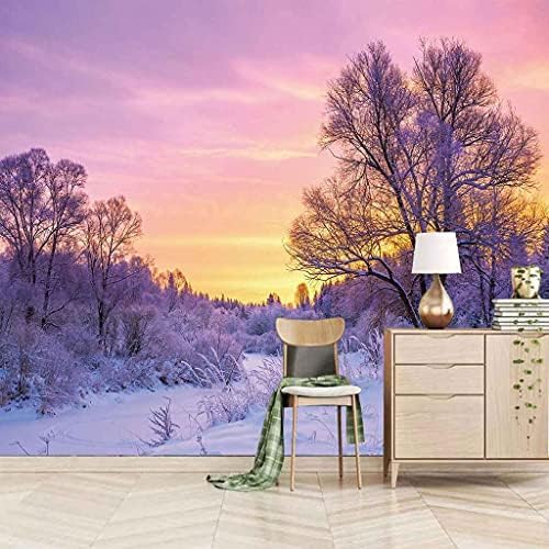 Sonnenuntergang Schneewittchen-Szene 3D Tapeten Wanddekoration Fototapete Sofas Wohnzimmer Wandbild Schlafzimmer-250cm×170cm