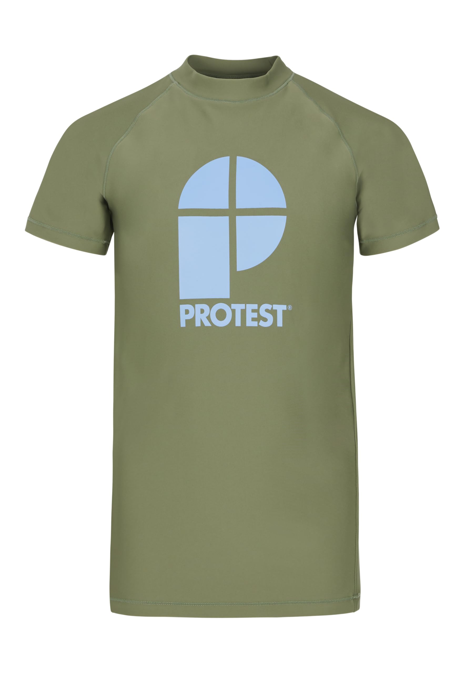 Protest Boys Surfshirt Kurzarm PRTBERENT JR Artichoke Green 116