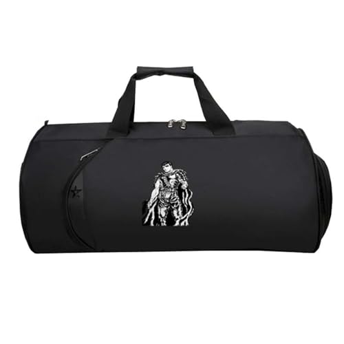 Berse-rk HandgepäCk Tasche, HandgepäCk Tasche Faltbar, HandgepäCk Unisex G.ym Wochenendtasche Flugzeug(Black 8)