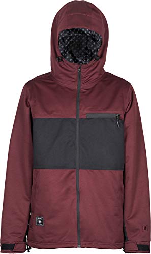 L1 Herren Ski- Snowboardjacke Hasting JKT´21, Größe:L, Farben:Wine-Black