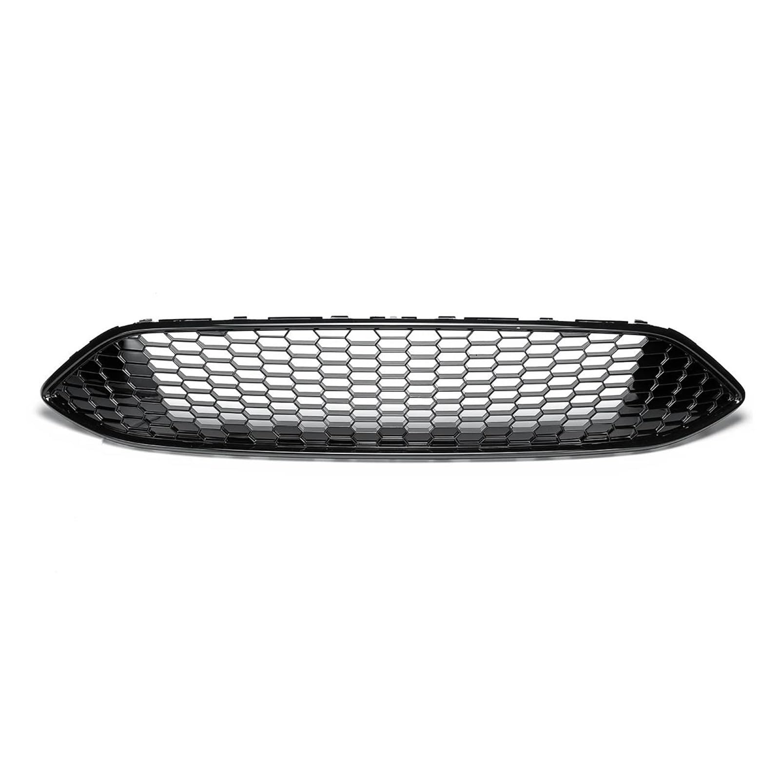 Frontspoiler Lippe Für Ford Für Focus MK3 ST LINE 2015-2017 Kühlergrill Auto Vorderen Stoßfänger Mitte Grill Grille Waben Mesh Racing Grill Abdeckung Frontstoßstange Spoiler