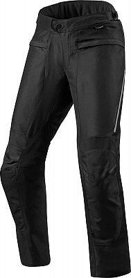 REV'IT! Motorradhose Factor 4 Textilhose schwarz S, Herren, Enduro/Reiseenduro, Ganzjährig, Polyester