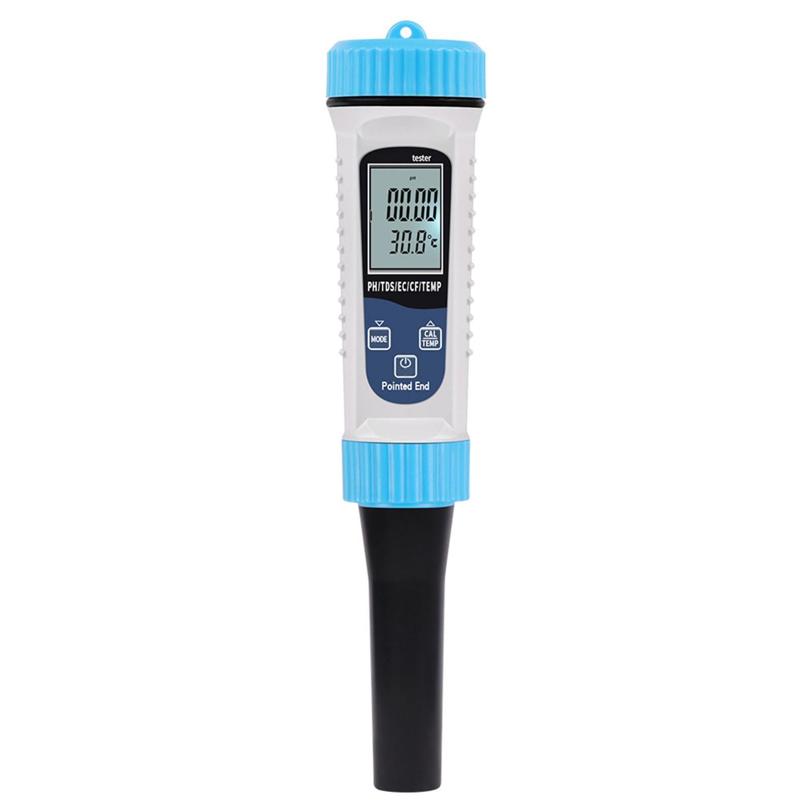 5-in-1-Säure/Temperaturtester Für Pool Aquarium Hydrokultur Salzwasser Digitaler Säuretester