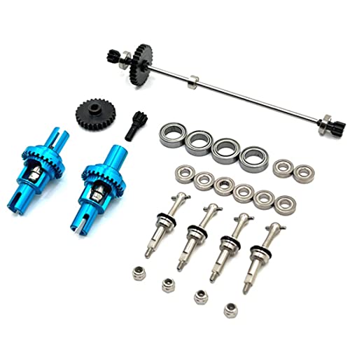 SOFORFREEM Differential-Set für Getriebewelle aus Metall für 284131 K969 K979 K989 K999 P929 1/28 RC Car Upgrades Teile, 5