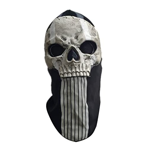 Avejjbaey Halloween-Totenkopf-Horror-Aufführungen, Ornament-Zubehör für Hochzeit, Geburtstag, Urlaub, Aufführungen, gruseliger Totenkopf