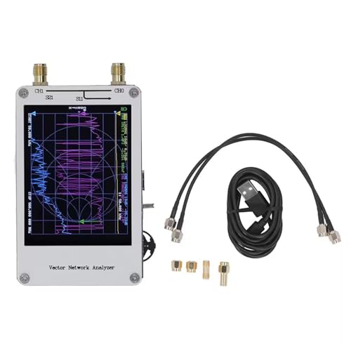 Aurgiarme Netzwerkanalysator 50KHz-900MHz Analysator Antennenanalysator Messung Von S Parametern Netzwerkkabeltester 2 8 Zoll