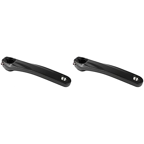 SICOSALT 2X Aluminium Legierung Hohl Rad Links Kurbel Fahrrad Kurbel Haupt Sächlich für 590 610 XT XTR Kurbel Garnitur Schwarz