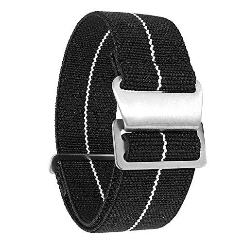 OPKDE Nato-Armband für Garmin Vivoactive 4 3 / Venu SQ 2 Plus, 60S, 20 mm, Fallschirm, elastisch, Nylon, 22 mm, For Vivoactive 4, Achat