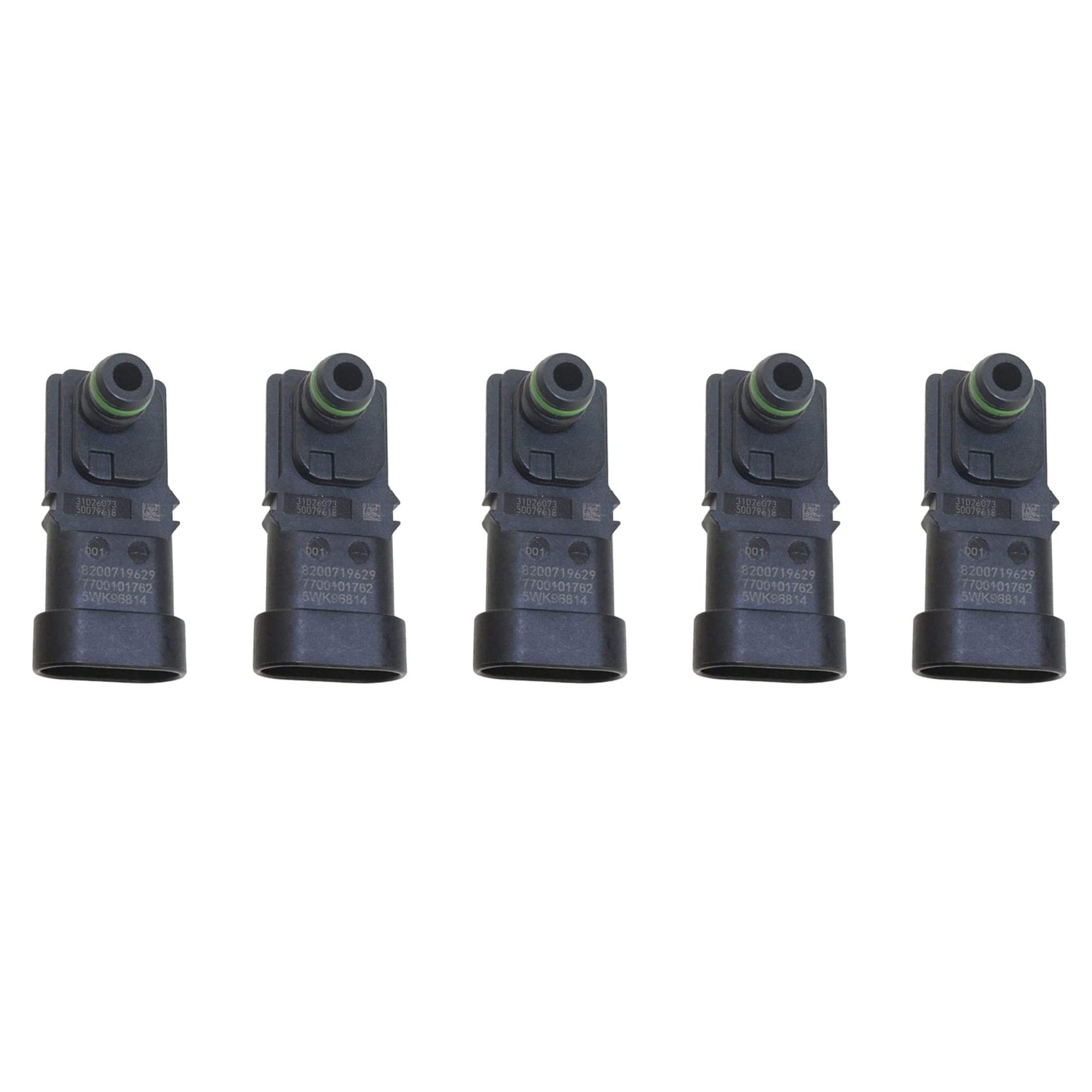 Kiudduy 5X 8200121800 8200105165 7700101762 MAP Sensor für Espace Kangoo Scenic 1.2