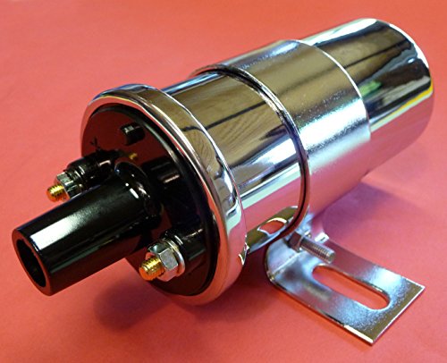 Käfer SERIEN Zündspule 12 Volt "CHROM" für alle Typ 1-Motoren