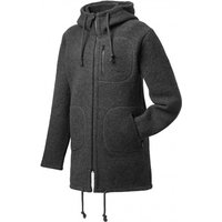 Mufflon - Patrick - Wollparka Gr 3XL grau/schwarz