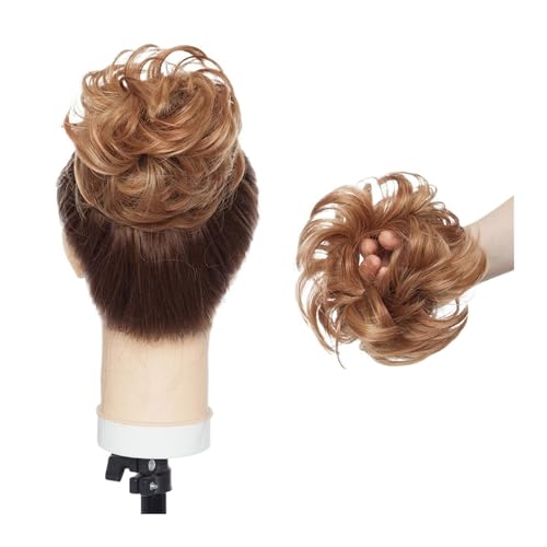 Haarteil Synthetischer, unordentlicher Haarknoten, Haarknoten, künstliches Haar, Chignon, elastisches Haarband, Haarteile for Frauen, Hochsteckfrisur, Donut-Chignon Haarverlängerung(30H26)