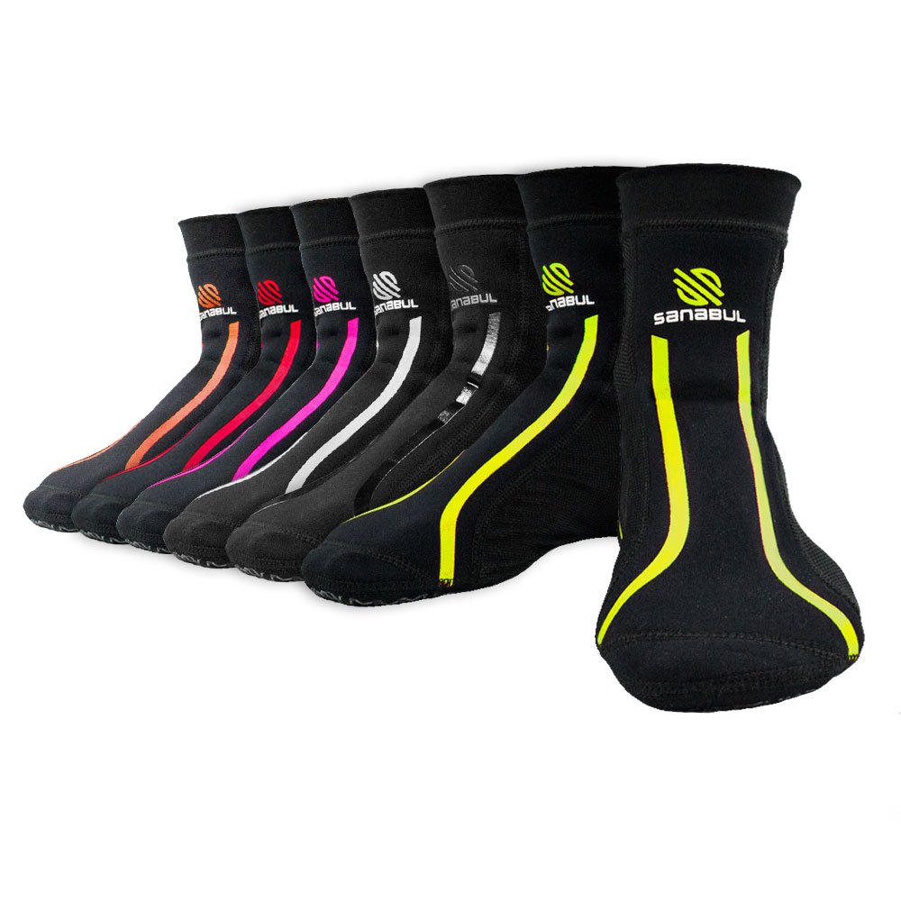 Sanabul Rutschfeste Socken für Herren und Damen, MMA, Kickboxen, Ringen, Pilates, Yoga, rutschfeste Socken, Grün , Medium