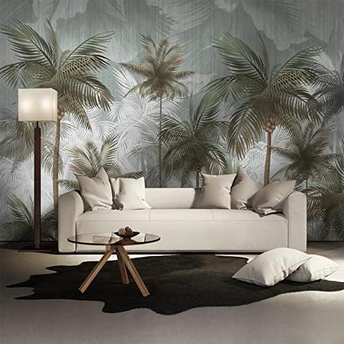 Botanische Blätter Im Vintage-Look 3D Tapeten Wanddekoration Fototapete Sofas Wohnzimmer Wandbild Schlafzimmer-150cm×105cm