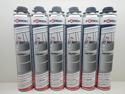 FÖRCH 1K PU BRUNNENSCHAUM SCHACHT BAUSCHAUM SCHAUM 750ML (12)