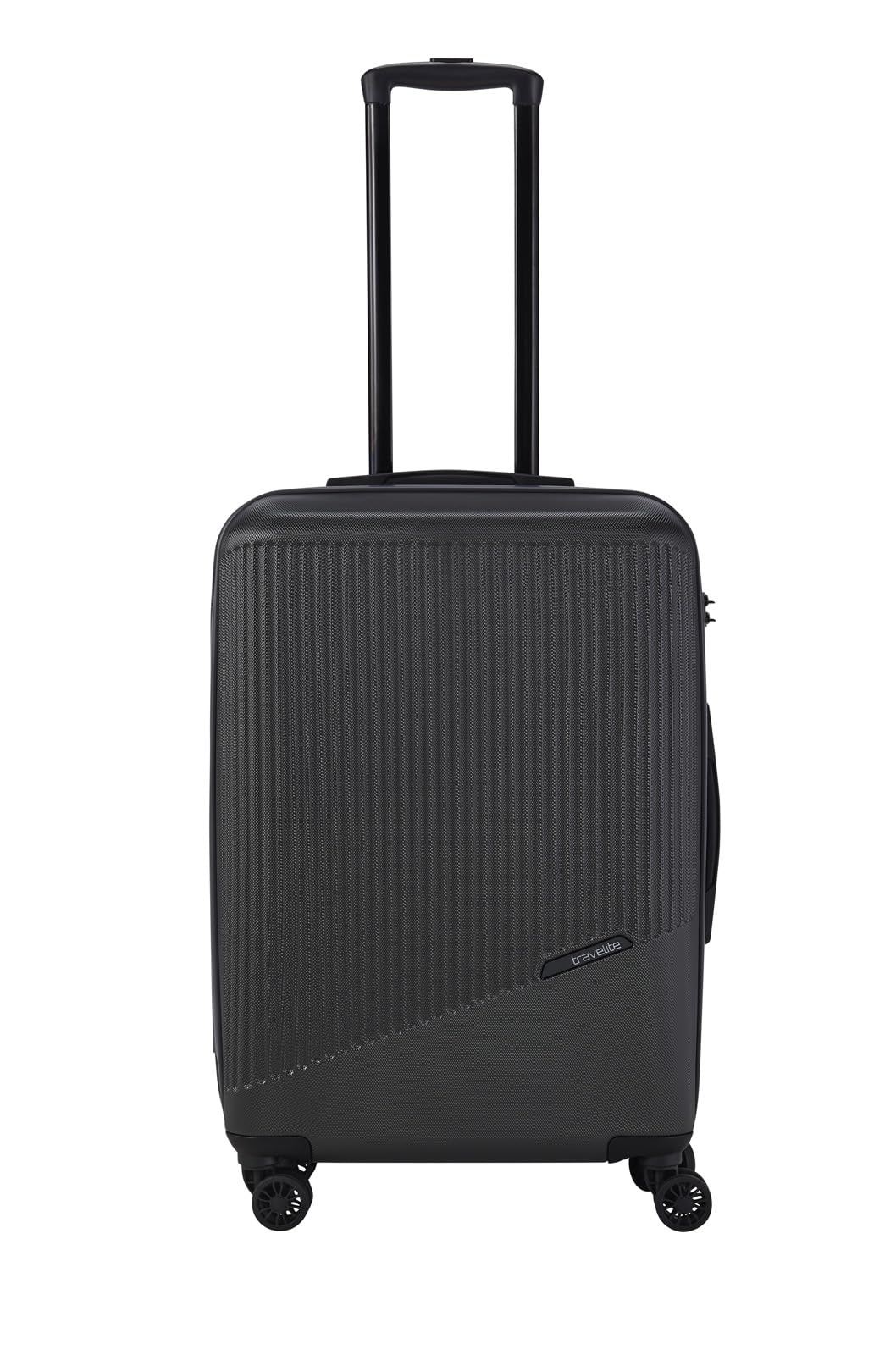 travelite 4-Rad Hartschalenkoffer mittelgroß 65 Liter, Gepäck Serie BALI: ABS Hartschalen Trolley mit TSA Kombinationsschloss, 67 cm